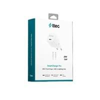 Зарядно 220V ttec SmartCharger GAN 20W PD Travel Fast... - 5 Зарядно 220V ttec SmartCharger GAN 20W PD Travel Fast... - 5