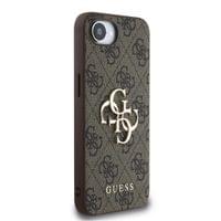 Гръб Guess за iPhone 17E, iPhone 16E, PU, 4G Metal Logo,... - 2