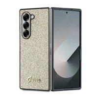 Гръб Guess PC/TPU Glitter Flakes Metal Logo Case за... - 1