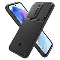 Гръб Spigen Optik Armor за Samsung Galaxy A55 - Черен - 9 Гръб Spigen Optik Armor за Samsung Galaxy A55 - Черен - 9