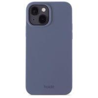 Гръб Holdit Silicone Case за iphone 15 - Син - 1