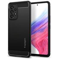 Гръб Spigen Rugged Armor за Samsung Galaxy A53 5G - Черен - 1