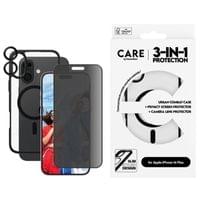 Комплект CARE за iPhone 16 Plus, Bundle, Flagship 3in1... - 1 Комплект CARE за iPhone 16 Plus, Bundle, Flagship 3in1... - 1