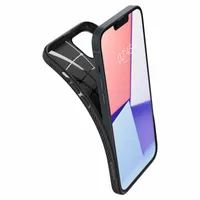 Гръб Spigen Liquid Air за iPhone 14 - Черен - 5