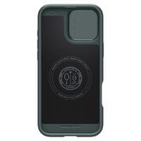 Гръб Spigen Optik Armor MagSafe за iPhone 16 Pro Max - Зелен - 3