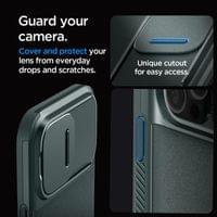 Гръб Spigen Optik Armor MagSafe за iPhone 16 Pro Max - Зелен - 8