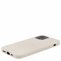 Гръб Holdit Silicone Case за iPhone 12/12 Pro - Бежов - 2 Гръб Holdit Silicone Case за iPhone 12/12 Pro - Бежов - 2