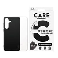 Гръб Care by PanzerGlass за Samsung S25 FE, TPU - Черен - 1