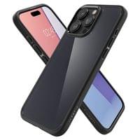 Гръб Spigen Ultra Hybrid за iPhone 15 Pro Max - Черен - 3 Гръб Spigen Ultra Hybrid за iPhone 15 Pro Max - Черен - 3