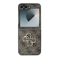 Гръб Guess PU 4G Metal Logo Case за Samsung Galaxy Z Flip... - 1
