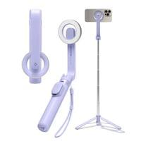 Селфи стик Spigen MagSafe Tripod Selfie Stick, lavender - 0 Селфи стик Spigen MagSafe Tripod Selfie Stick, lavender - 0