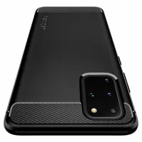 Гръб SPIGEN Rugged Armor за SAMSUNG S20 PLUS - Черен - 3 Гръб SPIGEN Rugged Armor за SAMSUNG S20 PLUS - Черен - 3