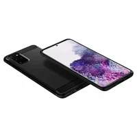 Гръб SPIGEN Rugged Armor за SAMSUNG S20 PLUS - Черен - 2 Гръб SPIGEN Rugged Armor за SAMSUNG S20 PLUS - Черен - 2