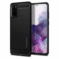 Гръб SPIGEN Rugged Armor за SAMSUNG S20 PLUS - Черен - 2