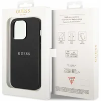 Гръб Guess PU Leather Saffiano Case за iPhone 14 Pro - Черен - 5 Гръб Guess PU Leather Saffiano Case за iPhone 14 Pro - Черен - 5
