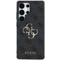 Гръб Guess за Samsung Galaxy S25 Ultra, PU, 4G Metal Logo... - 3