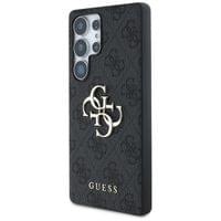 Гръб Guess за Samsung Galaxy S25 Ultra, PU, 4G Metal Logo... - 4