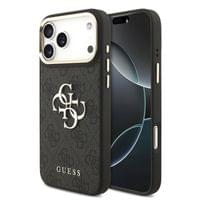 Кейс Guess PU Leather 4G Metal Logo Gold Frame Case за... - 1