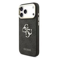 Кейс Guess PU Leather 4G Metal Logo Gold Frame Case за... - 2