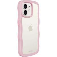 Гръб Holdit Wavy Case iPhone за 12/12 Pro - Розова рамка - 2