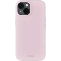 Гръб Holdit Silicone за iPhone 15 - Pale Pink - 1