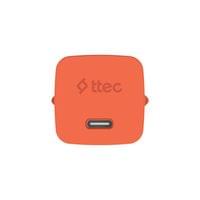 Зарядно ttec SmartCharger GaN 45W PD + Кабел USB-C ,Neon... - 2 Зарядно ttec SmartCharger GaN 45W PD + Кабел USB-C ,Neon... - 2