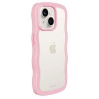 Гръб Holdit Wavy Case iPhone за 15/14/13 - Розова рамка - 2 Гръб Holdit Wavy Case iPhone за 15/14/13 - Розова рамка - 2