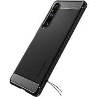 Гръб Spigen Rugged Armor за Sony Xperia 10 V - Черен - 2 Гръб Spigen Rugged Armor за Sony Xperia 10 V - Черен - 2