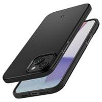 Гръб Spigen Thin Fit за iPhone 15 - Черен - 2 Гръб Spigen Thin Fit за iPhone 15 - Черен - 2
