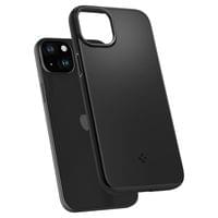 Гръб Spigen Thin Fit за iPhone 15 - Черен - 2