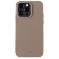 Гръб Holdit Silicone Case за iphone 15 Pro Max - Кафяв - 1