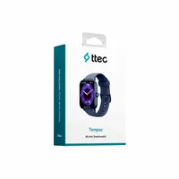 Smart часовник ttec Tempus 46mm TFT Screen Regtangular... - 1