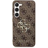 Гръб Guess PU 4G Metal Logo Case за Samsung Galaxy S24 -... - 2