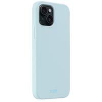 Гръб Holdit Silicone Case за iPhone 15 - Mineral Blue - 2 Гръб Holdit Silicone Case за iPhone 15 - Mineral Blue - 2