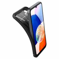 Гръб Spigen Rugged Armor за Samsung Galaxy A14 5G - Черен - 5
