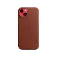 Оригинален гръб Apple Leather Magsafe Cover за iPhone 14... - 4