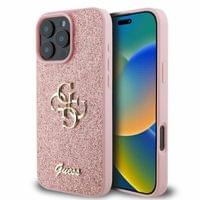 Гръб Guess PU Fixed Glitter 4G Metal Logo Case за iPhone... - 1 Гръб Guess PU Fixed Glitter 4G Metal Logo Case за iPhone... - 1