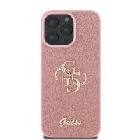 Гръб Guess PU Fixed Glitter 4G Metal Logo Case за iPhone... - 2