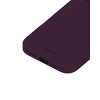 Гръб Holdit Silicone за iPhone 16 - Deep Plum - 2