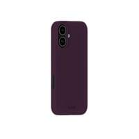 Гръб Holdit Silicone за iPhone 16 - Deep Plum - 2