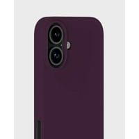 Гръб Holdit Silicone за iPhone 16 - Deep Plum - 3