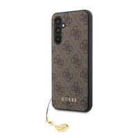 Гръб Guess 4G Charms Case за Samsung Galaxy S23 FE - Кафяв - 7 Гръб Guess 4G Charms Case за Samsung Galaxy S23 FE - Кафяв - 7