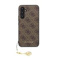 Гръб Guess 4G Charms Case за Samsung Galaxy S23 FE - Кафяв - 6 Гръб Guess 4G Charms Case за Samsung Galaxy S23 FE - Кафяв - 6