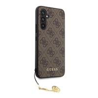 Гръб Guess 4G Charms Case за Samsung Galaxy S23 FE - Кафяв - 5 Гръб Guess 4G Charms Case за Samsung Galaxy S23 FE - Кафяв - 5