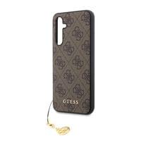 Гръб Guess 4G Charms Case за Samsung Galaxy S23 FE - Кафяв - 3 Гръб Guess 4G Charms Case за Samsung Galaxy S23 FE - Кафяв - 3