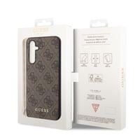 Гръб Guess 4G Charms Case за Samsung Galaxy S23 FE - Кафяв - 2 Гръб Guess 4G Charms Case за Samsung Galaxy S23 FE - Кафяв - 2