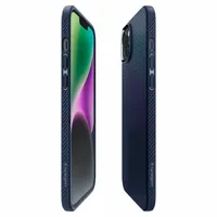 Гръб Spigen Liquid Air за iPhone 14 Plus - Син - 10