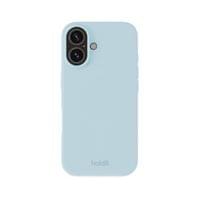 Гръб Holdit Silicone Case за iPhone 16 - Mineral Blue - 1