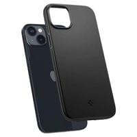 Гръб Spigen Thin Fit за iPhone 14 Plus - Черен - 2