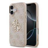 Гръб Guess PU Leather 4G Metal Logo Gold Frame MagSafe... - 2 Гръб Guess PU Leather 4G Metal Logo Gold Frame MagSafe... - 2